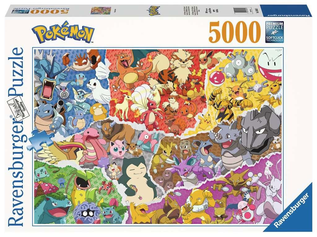 Ravensburger Puslespil, Pokémon Allstars 5000 brikker