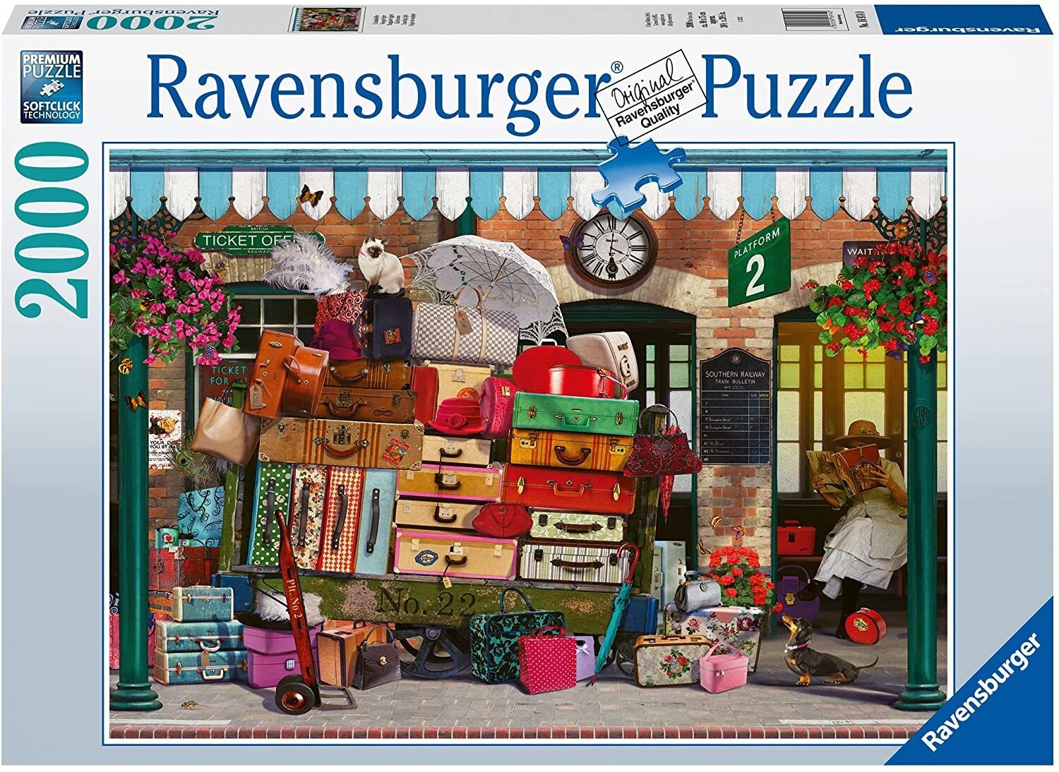 Ravensburger Puslespil, Traveling Light 2000 brikker