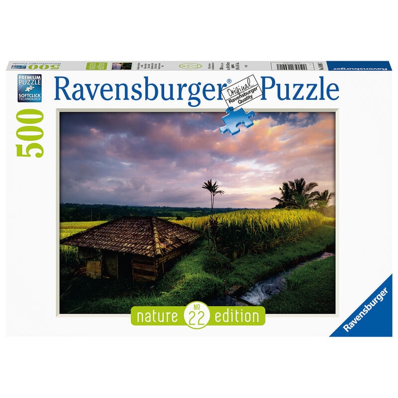 Ravensburger Puslespil - Bali Rice Fields 500 brikker
