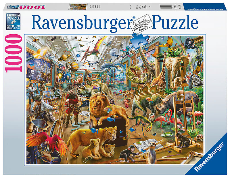 Ravensburger Puslespil - Chaos in the Gallery 1000 brikker