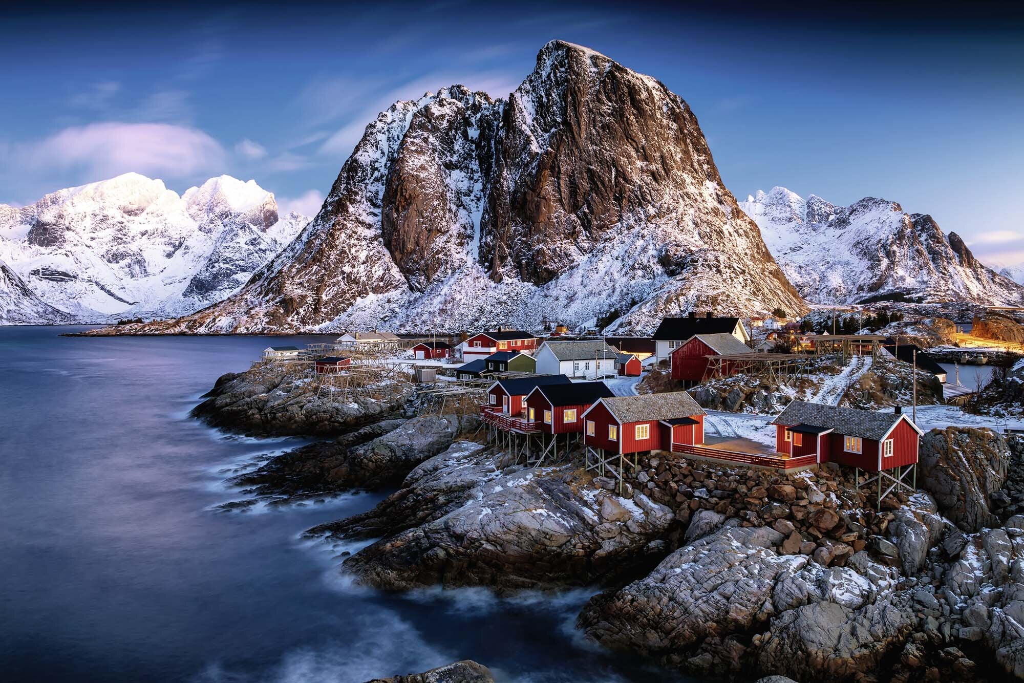 Ravensburger Puslespil, Hamnoy, Lofoten 3000 brikker