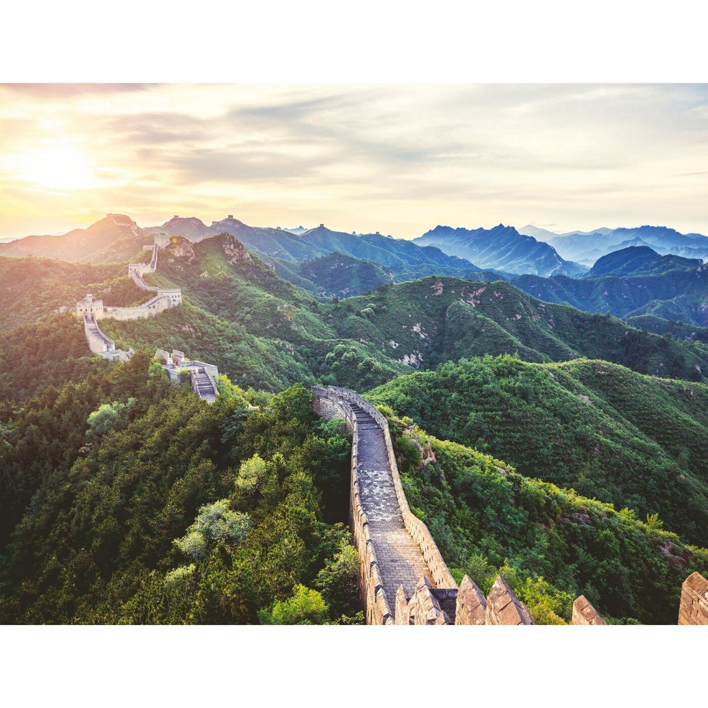 Ravensburger Puslespil - Great Wall of China 2000 brikker