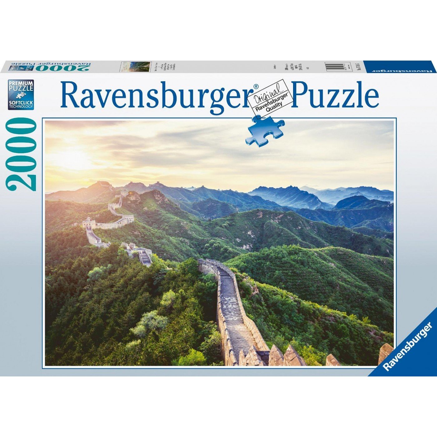 Ravensburger Puslespil - Great Wall of China 2000 brikker