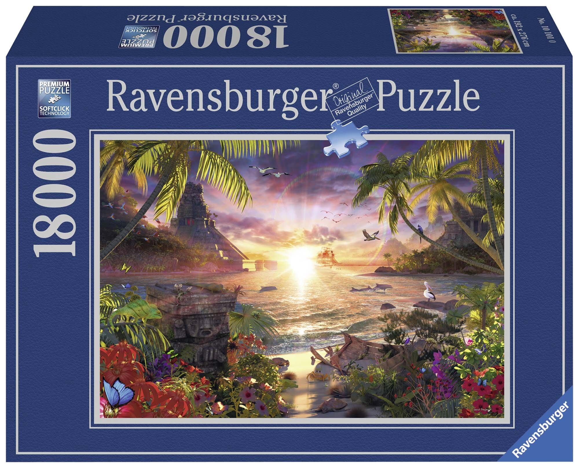 Ravensburger Puslespil, Paradise Sunset 18000 brikker