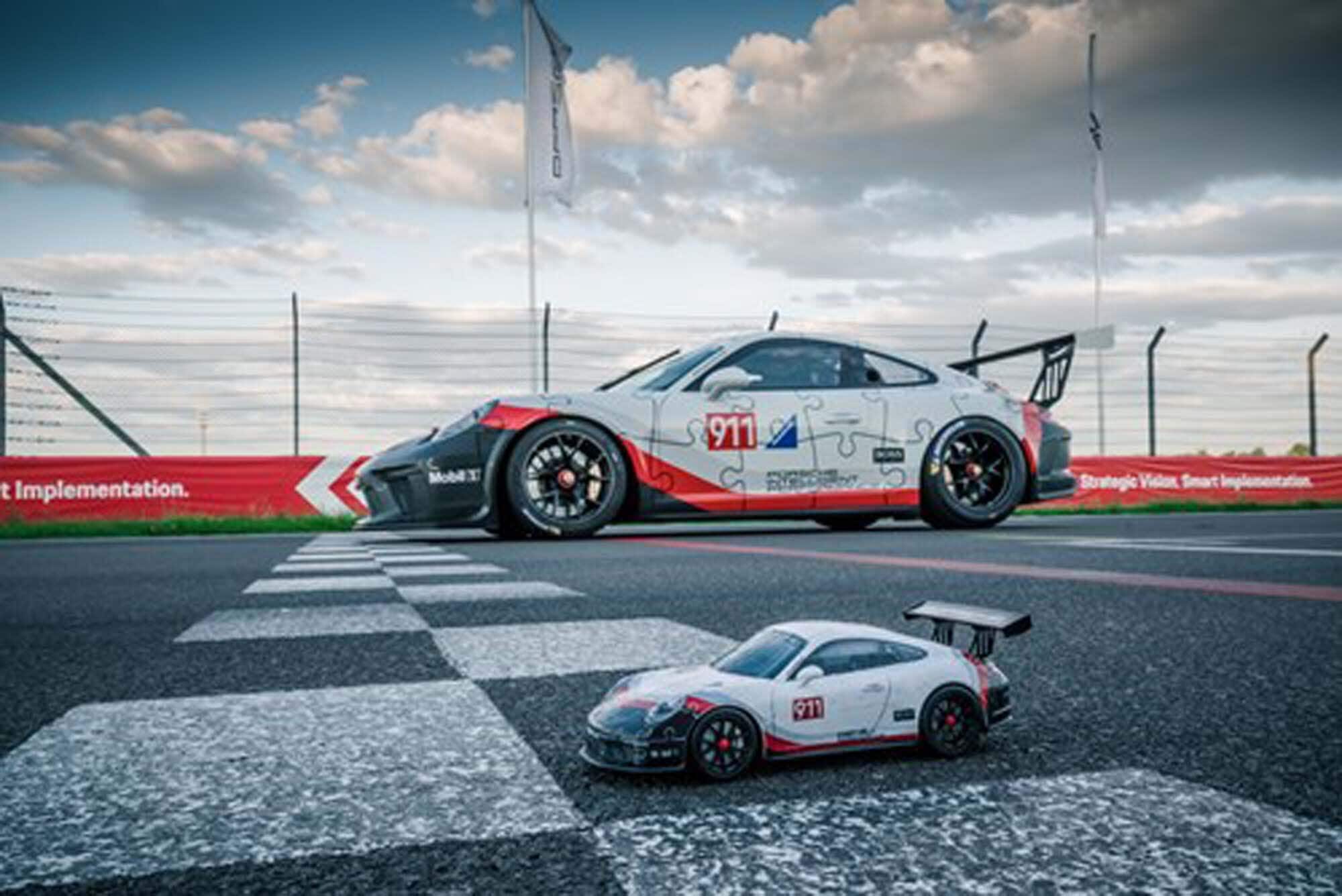 Ravensburger 3D Puslespil, Porsche GT3 Cup 108 brikker