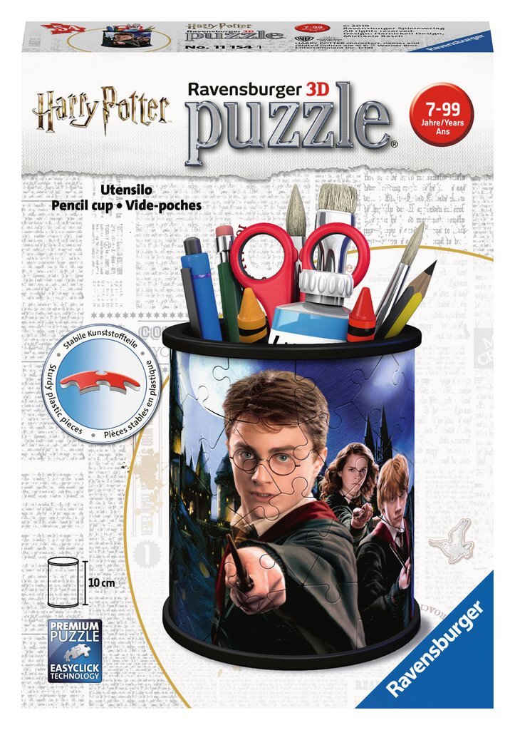 Ravensburger 3D Puslespil, Harry Potter blyantsholder 54 brikker