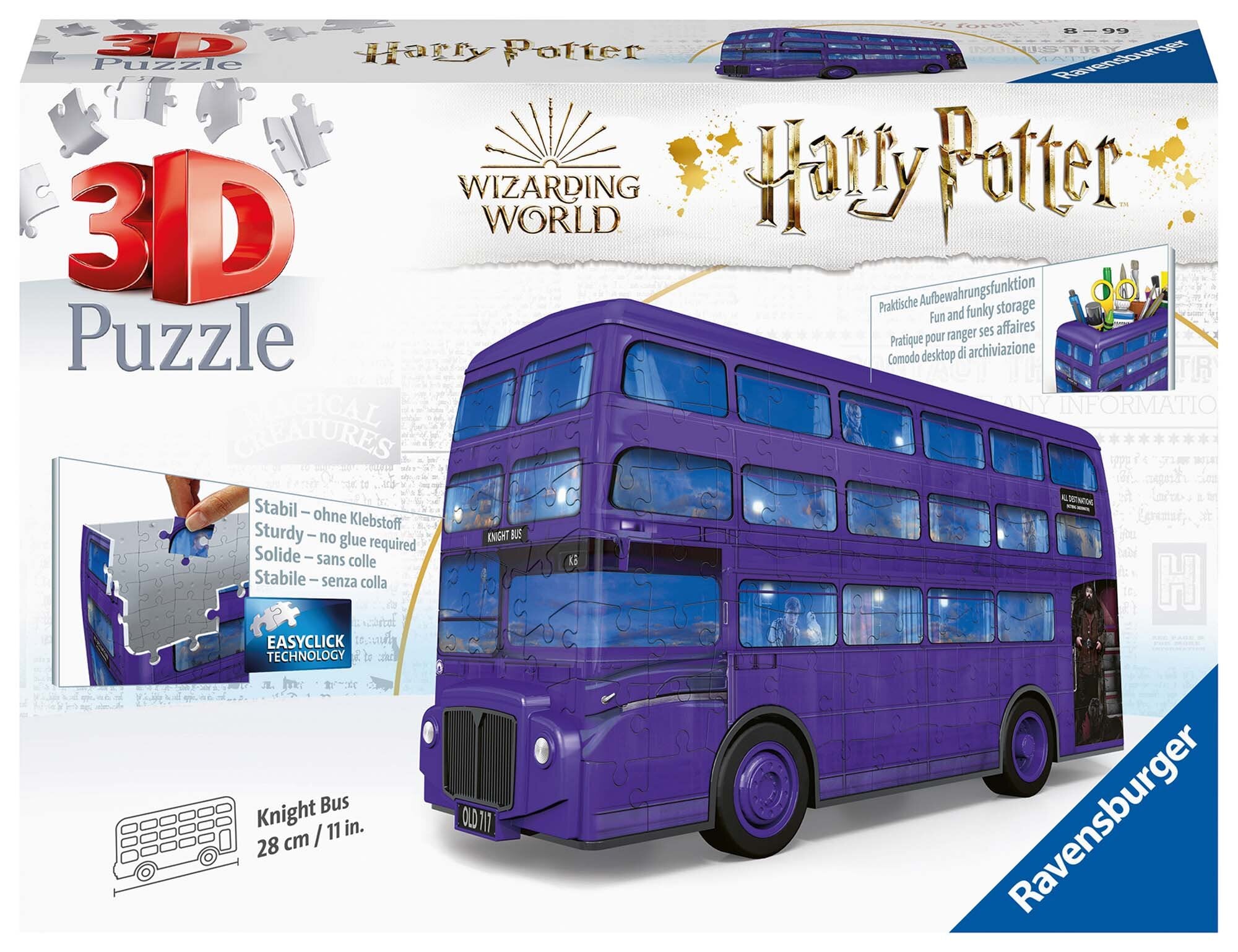 Ravensburger 3D Puslespil, Harry Potter Night Bus 216 brikker
