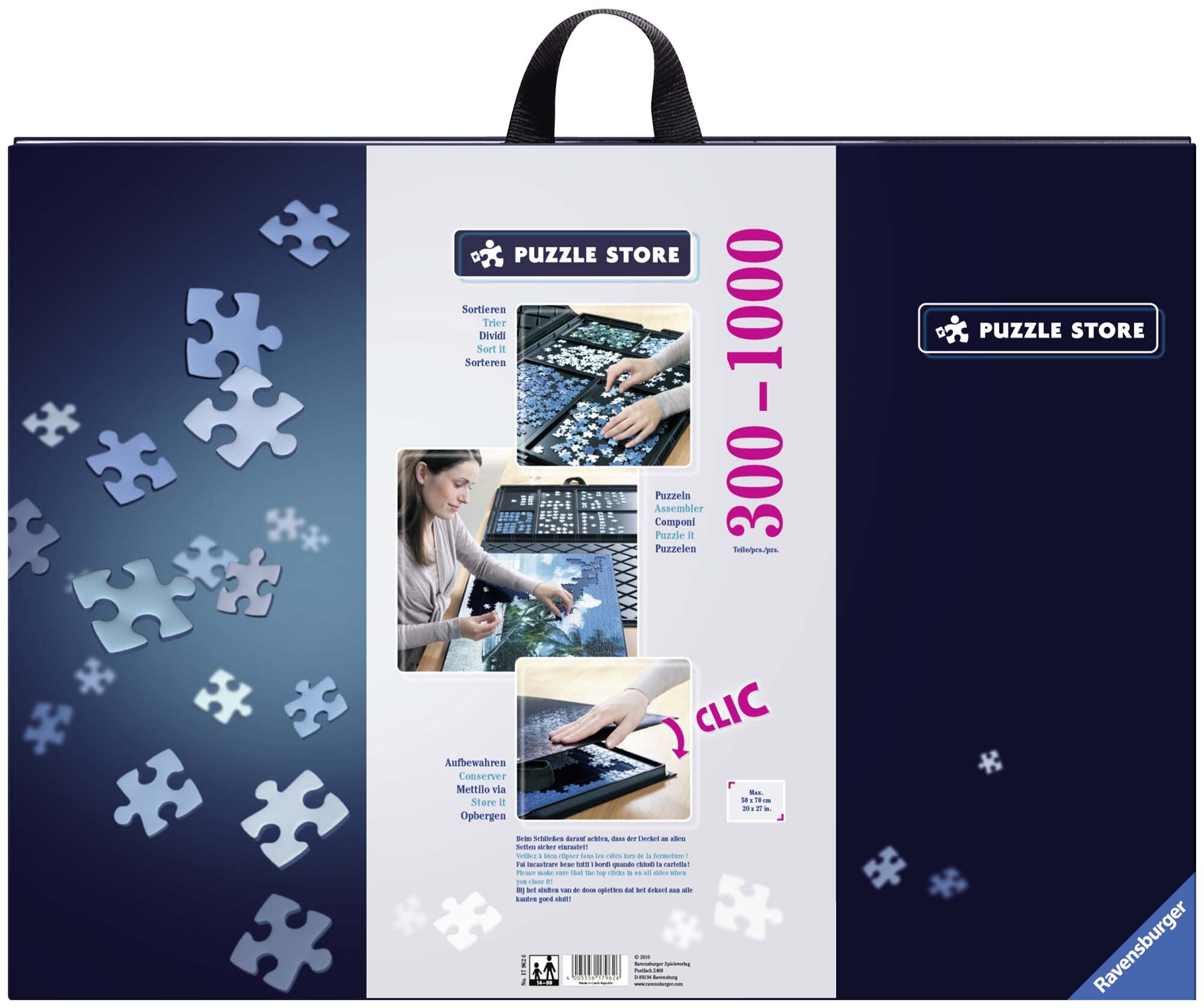 Ravensburger, Puslespilsmåtte med opbevaring 300-1000 brikker