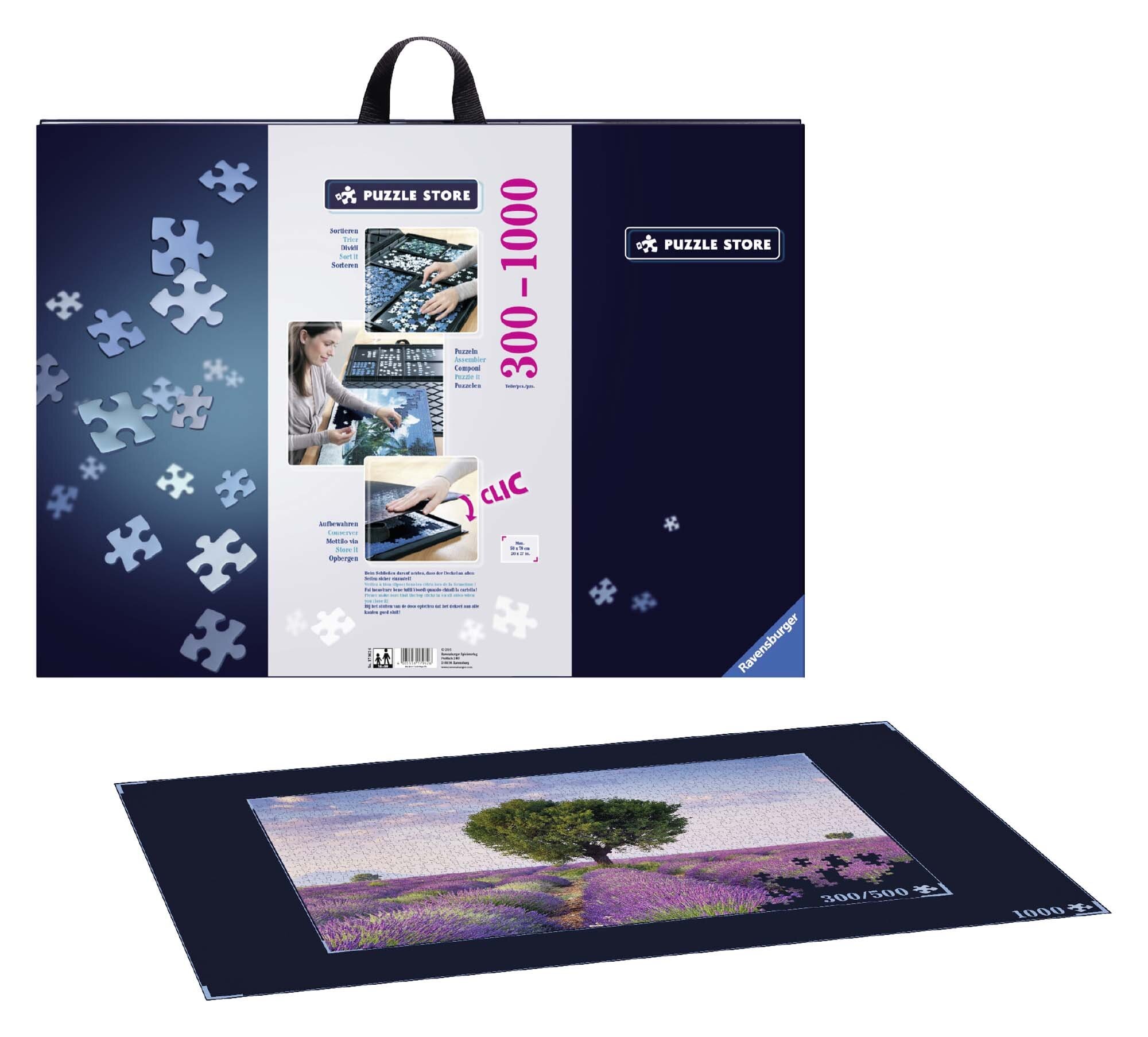 Ravensburger, Puslespilsmåtte med opbevaring 300-1000 brikker