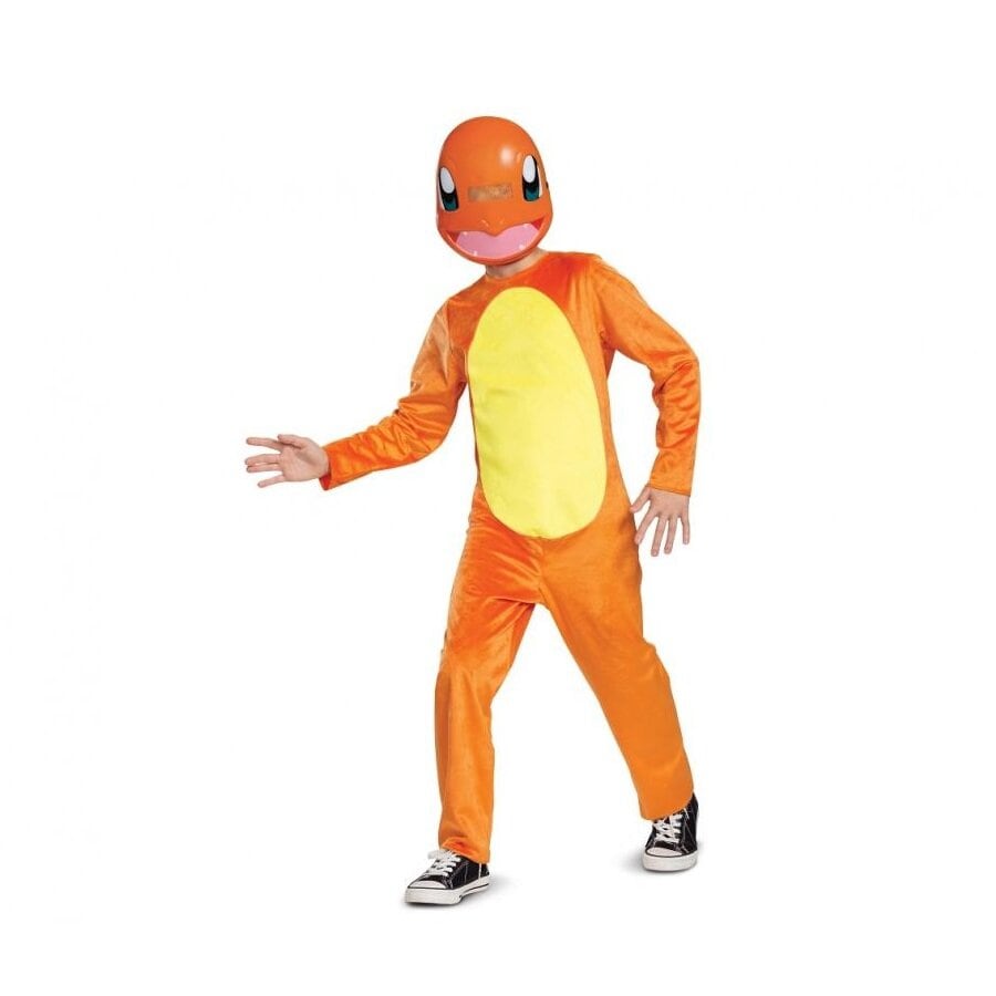 Pokémon Charmander Kostume 4-6 år