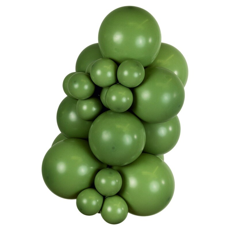 Premium Latexballoner Eukalyptus 60 cm 2 stk