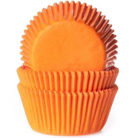 Muffinforme - Orange 50 stk