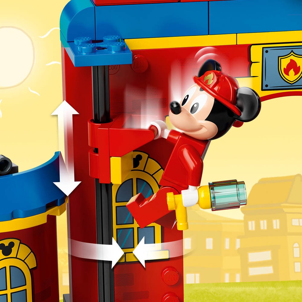 LEGO Mickey og venners brandstation og brandbil 4+