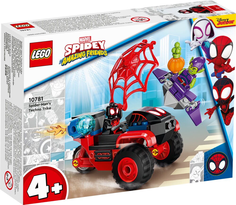 LEGO Marvel - Miles Morales: Spider-Mans tekno-trike 4+