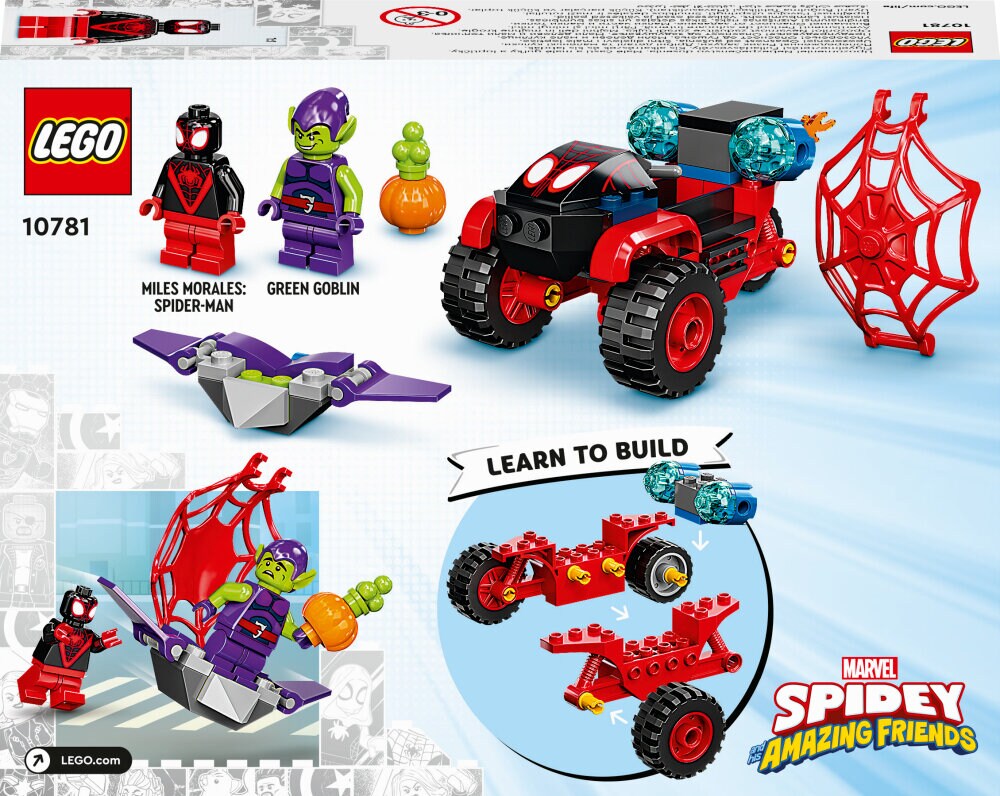 LEGO Marvel - Miles Morales: Spider-Mans tekno-trike 4+
