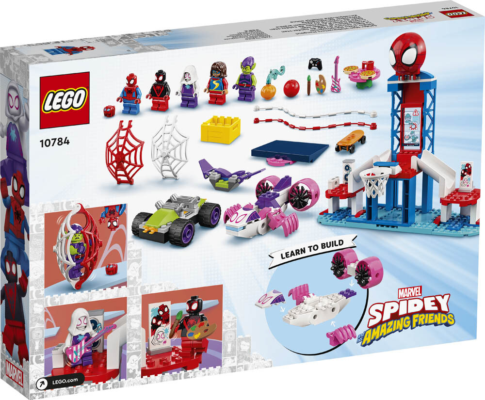 LEGO Marvel, Spider-Mans hygge-hovedkvarter 4+