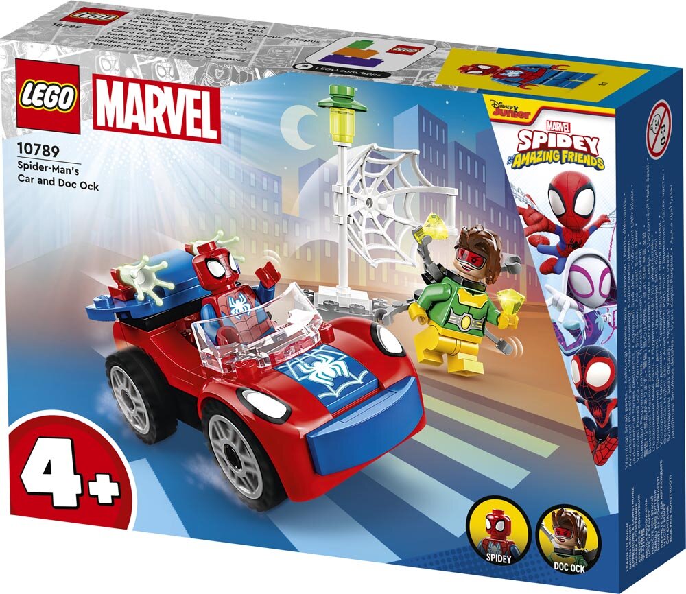 LEGO Marvel - Spider-Mans bil og Doc Ock 4+
