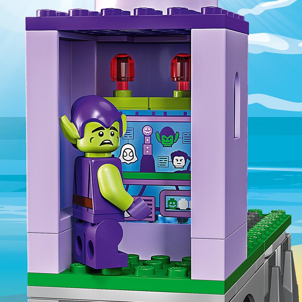 LEGO Marvel - Team Spidey ved Green Goblins fyrtårn 4+