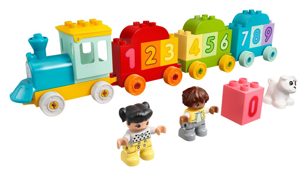 LEGO Duplo - Tog med tal – lær at tælle 1+