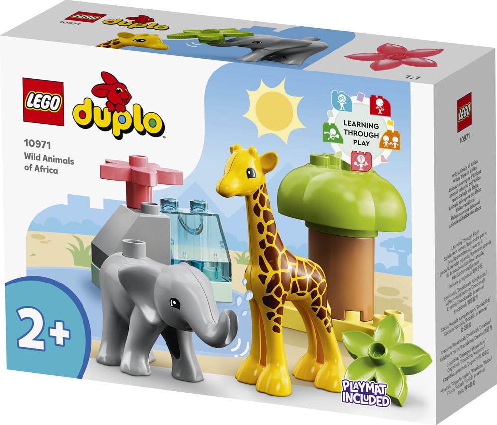 LEGO Duplo Afrikas vilde dyr 2+