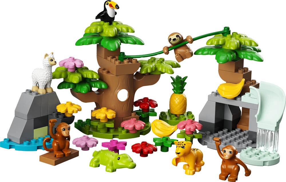 LEGO Duplo Sydamerikas vilde dyr 2+
