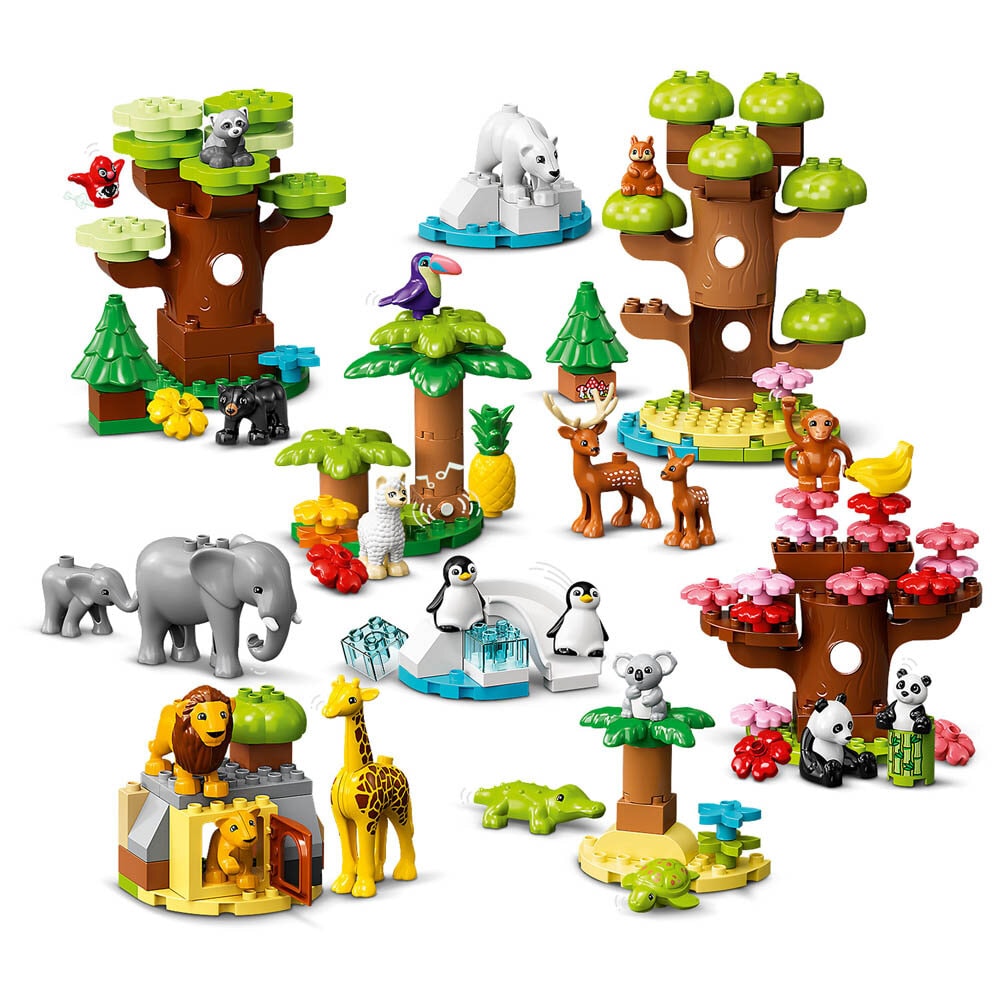 At søge tilflugt Underholdning controller LEGO Duplo Verdens vilde dyr 2+