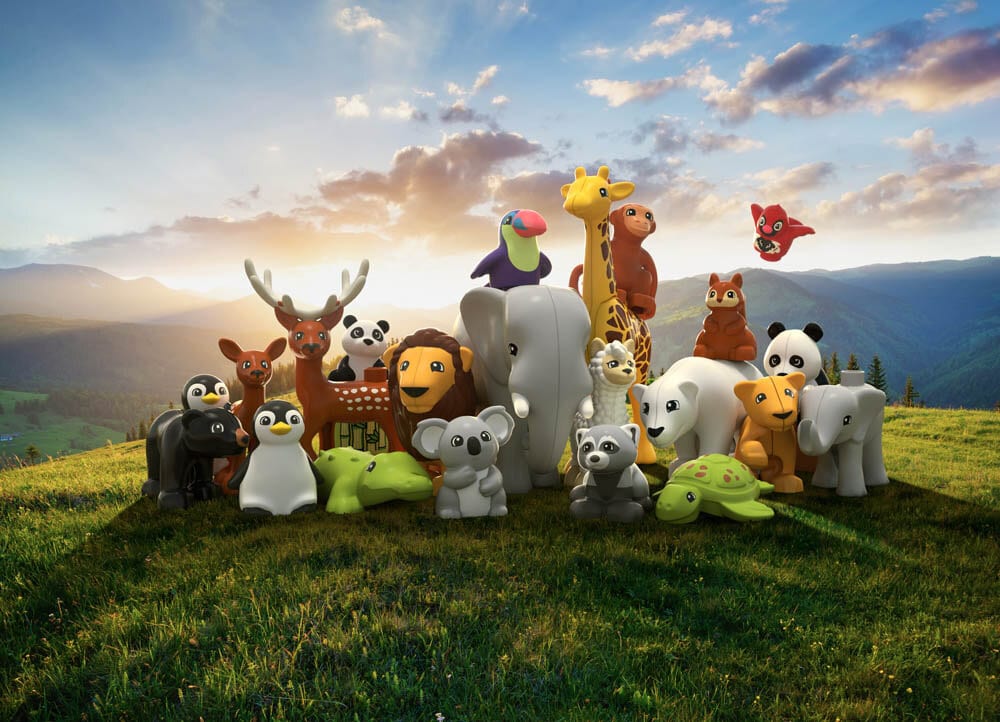 LEGO Duplo Verdens vilde dyr 2+
