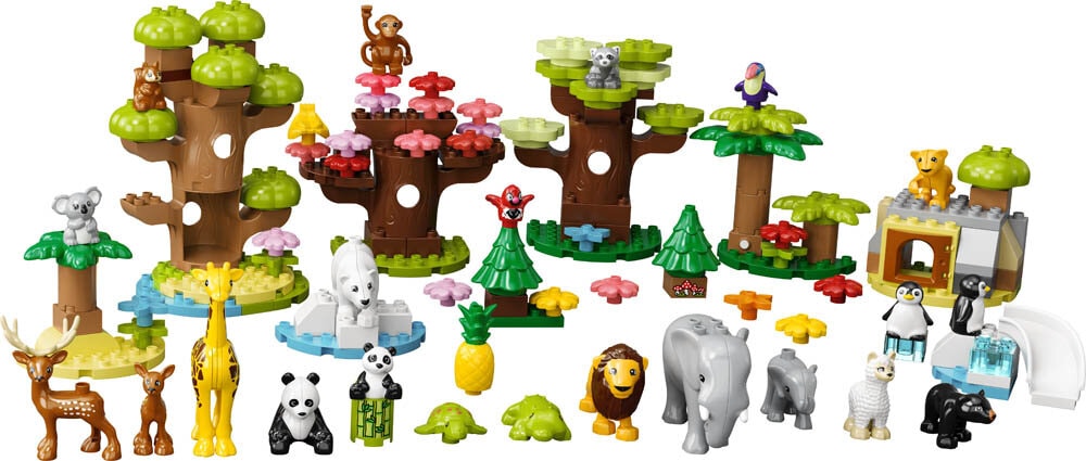 LEGO Duplo Verdens vilde dyr 2+