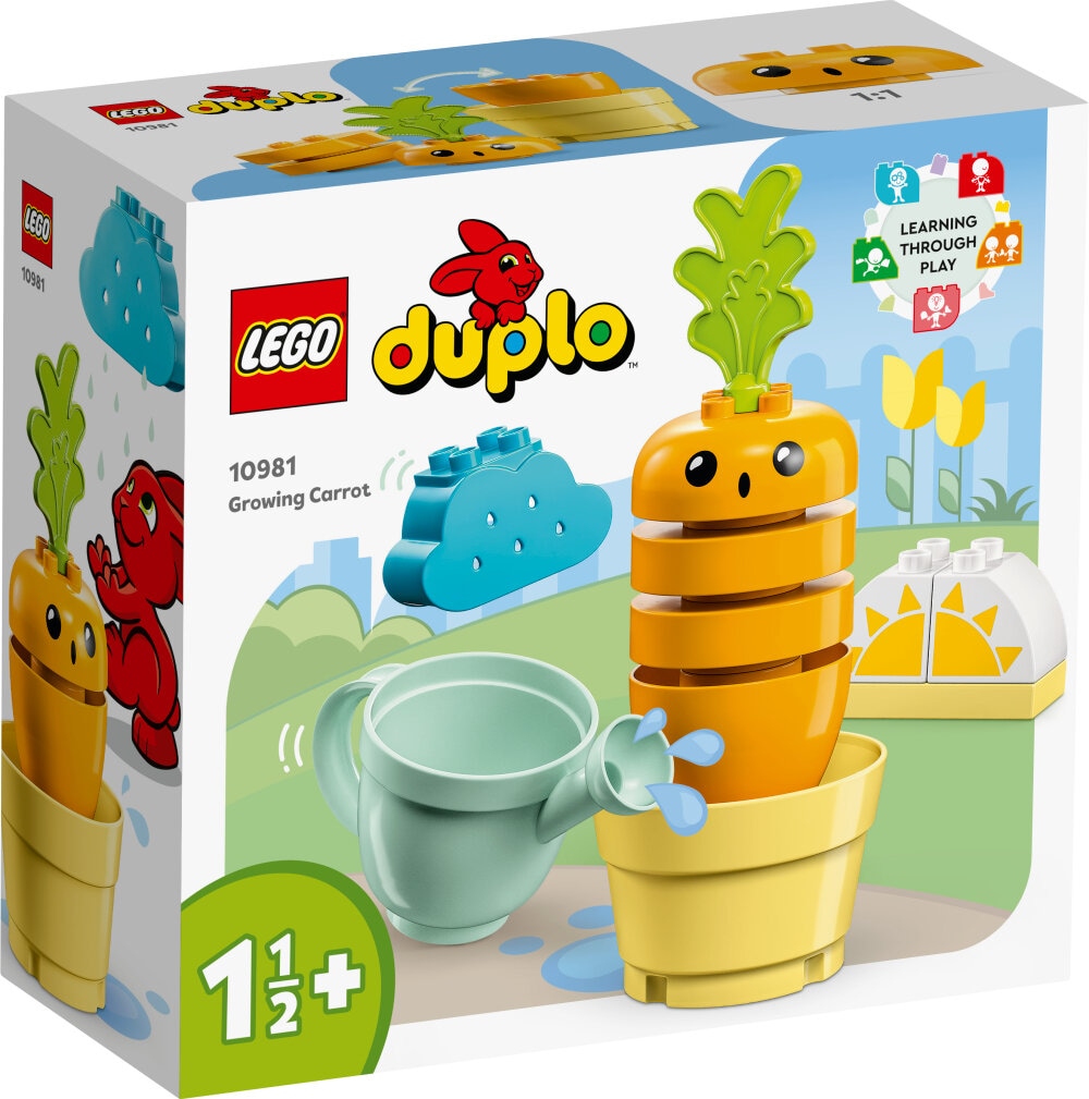 LEGO Duplo - Gulerod med vokseværk 1+