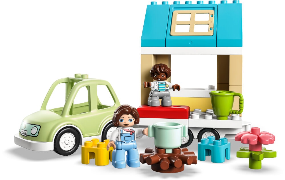 LEGO Duplo - Familiehus på hjul 2+