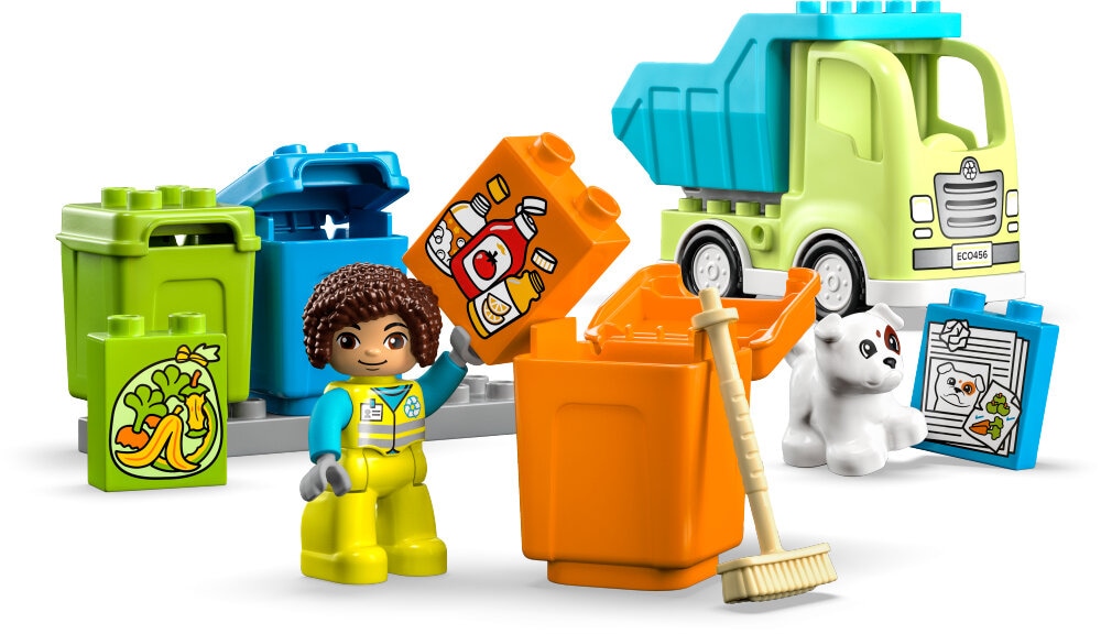 LEGO Duplo - Affaldssorteringsbil 2+