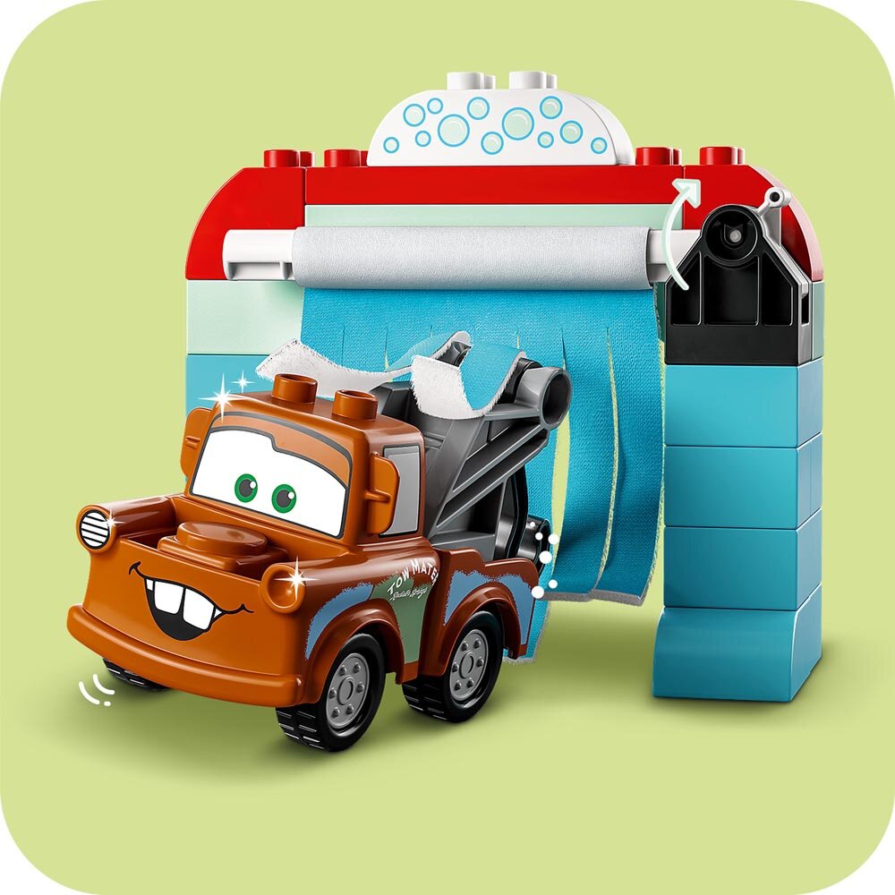 LEGO Duplo - Lynet McQueen og Bumles sjove bilvask 2+