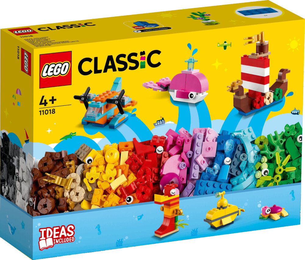 LEGO Classic - Kreativt sjov på havet 4+