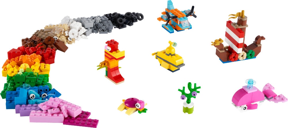 LEGO Classic - Kreativt sjov på havet 4+