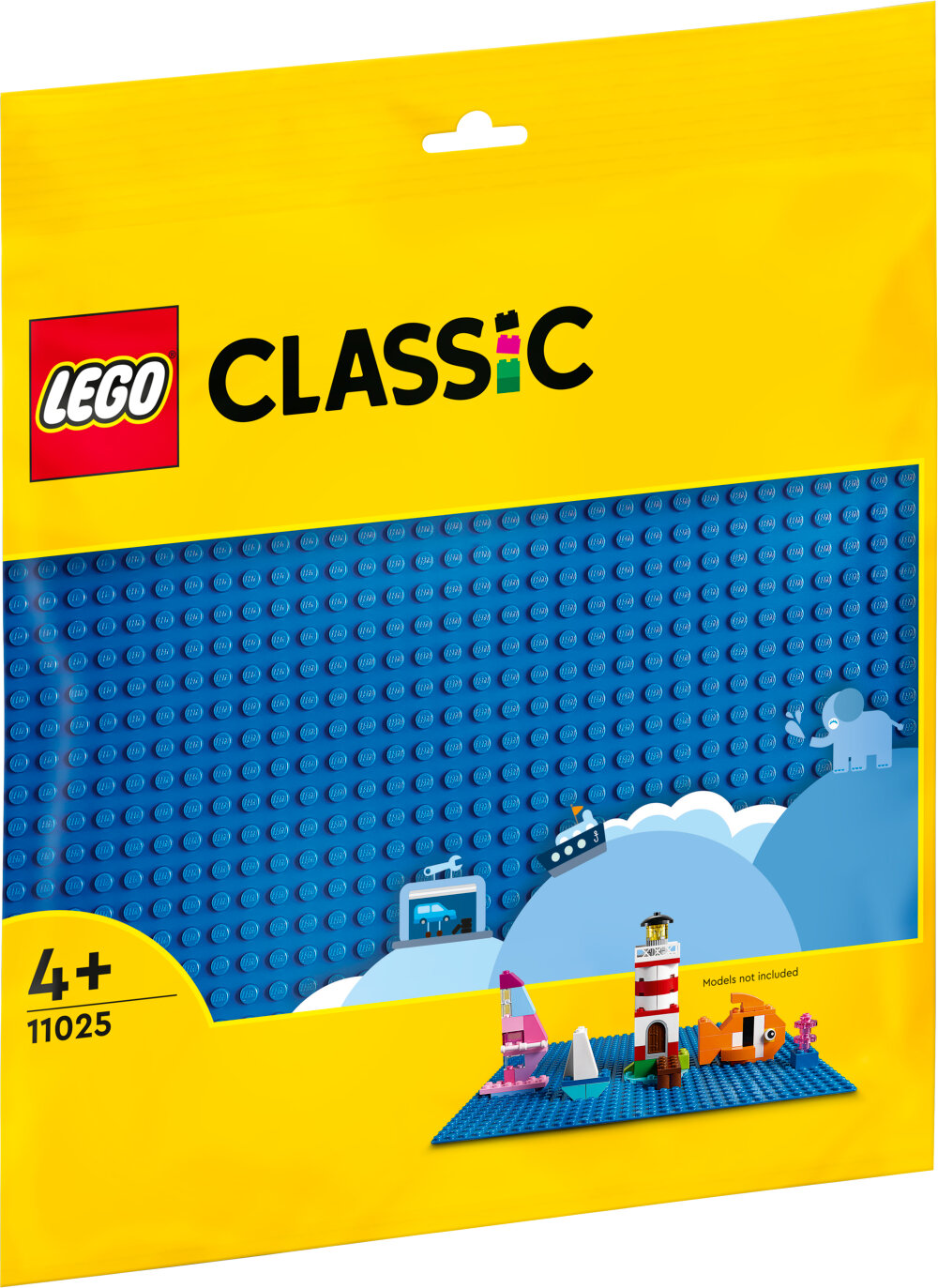 LEGO Classic - Blå byggeplade 4+