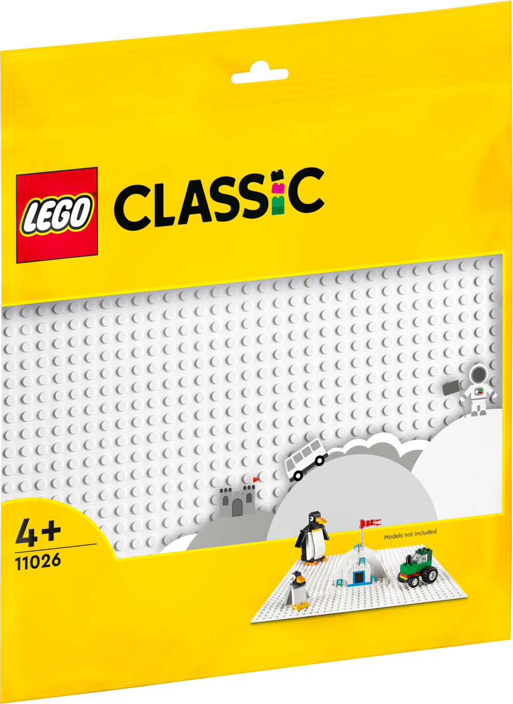 LEGO Classic - Hvid byggeplade 4+