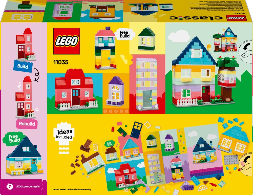 LEGO Classic - Kreative huse 4+