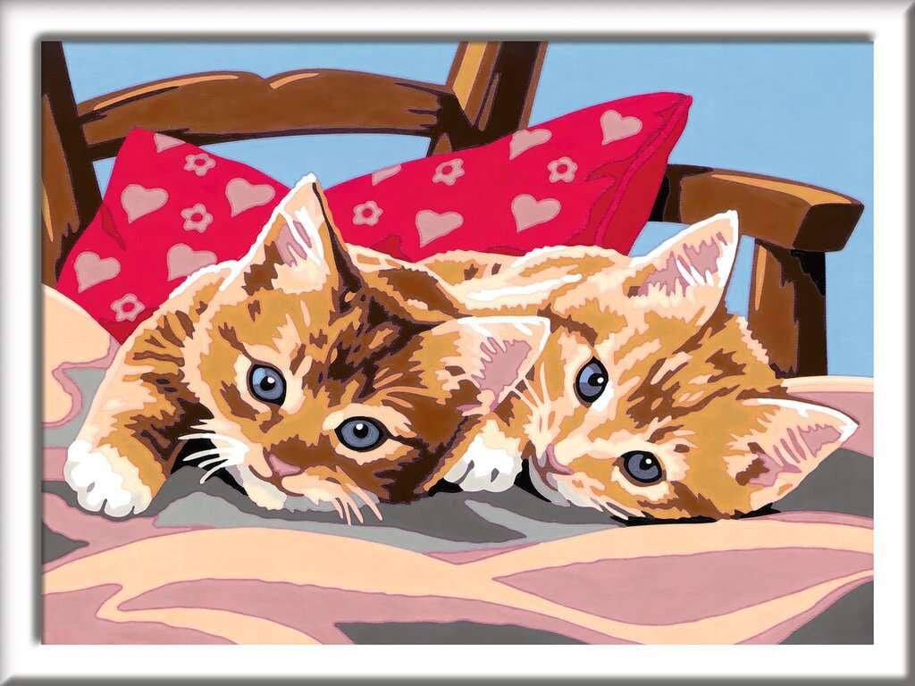 Ravensburger CreArt Kids - Two Cuddly Cats