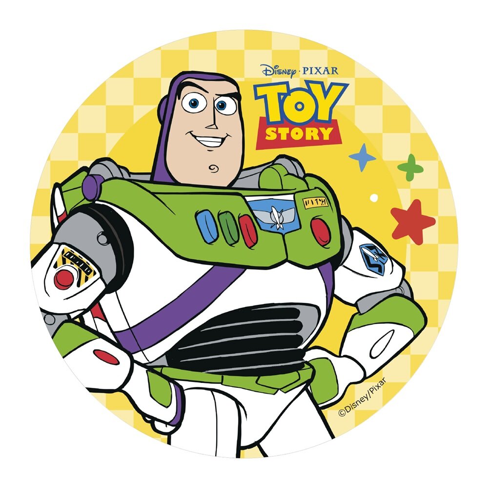Kageprint Toy Story Buzz Lightyear - Vaffelpapir 20 cm