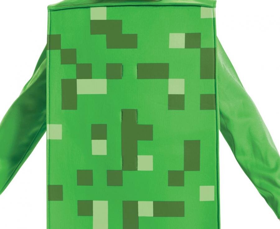 Minecraft Creeper Kostume 4-6 år