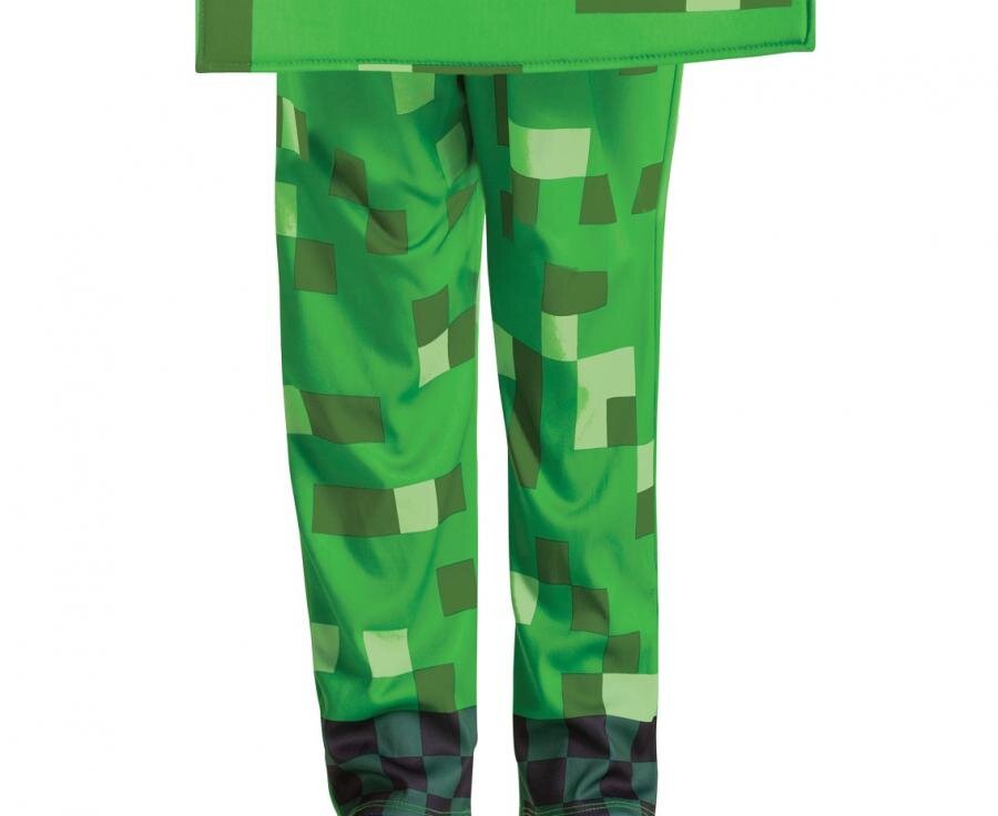 Minecraft Creeper Kostume 4-6 år