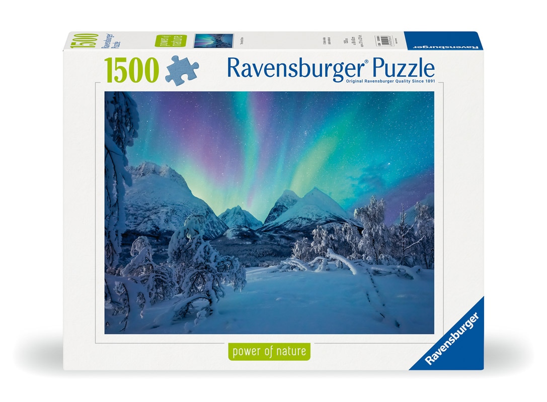 Ravensburger Puslespil - Dansende nordlys 1500 brikker