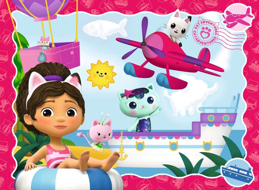 Ravensburger Puslespil - Gabby's Dollhouse 100 brikker