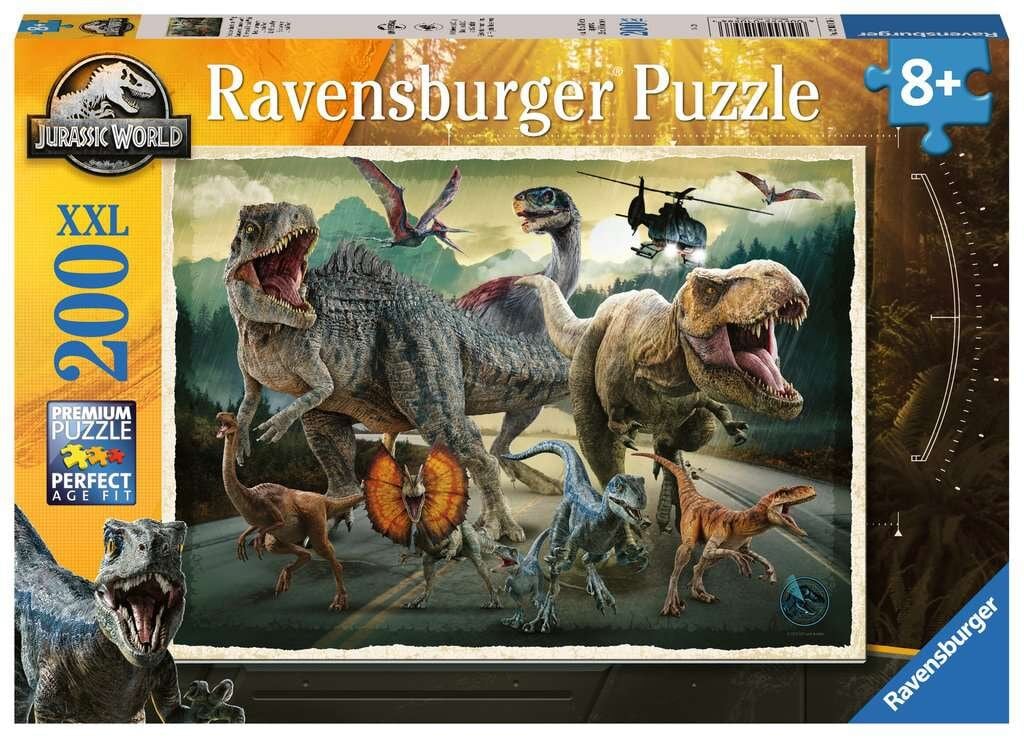Ravensburger Puslespil - Jurassic World 200 brikker
