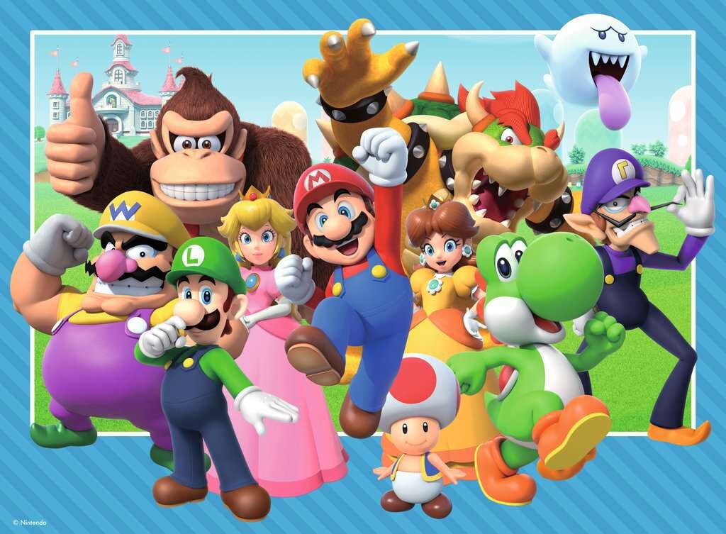 Ravensburger Puslespil - Super Mario 100 brikker