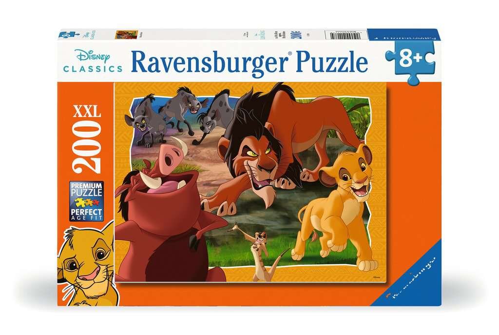 Ravensburger Puzzle - Løvernes konge 200 brikker