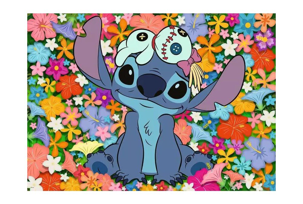 Ravensburger Puslespil - Stitch 1000 brikker