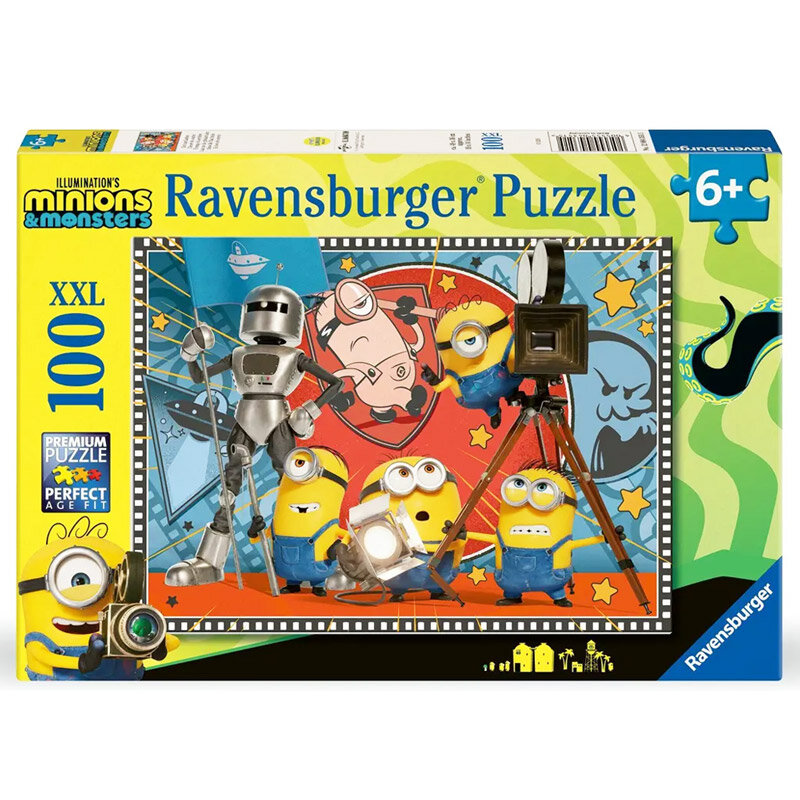 Minions Puslespil 100 brikker