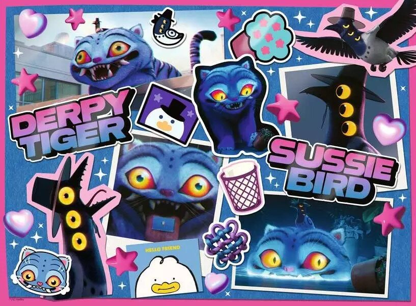 Ravensburger Puslespil - K-Pop Demon Hunters Derpy & Sussie 300 brikker