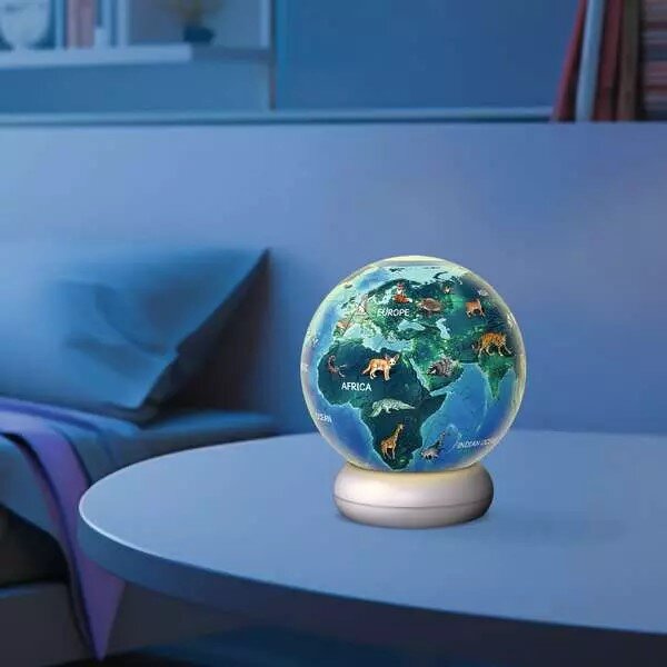 Ravensburger 3D Puslespil - Jordklode med nattelys 72 brikker